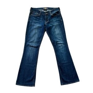 Lucky Brand Sweet ‘N Low Dark Wash Low Rise Flare Bootcut 2/26